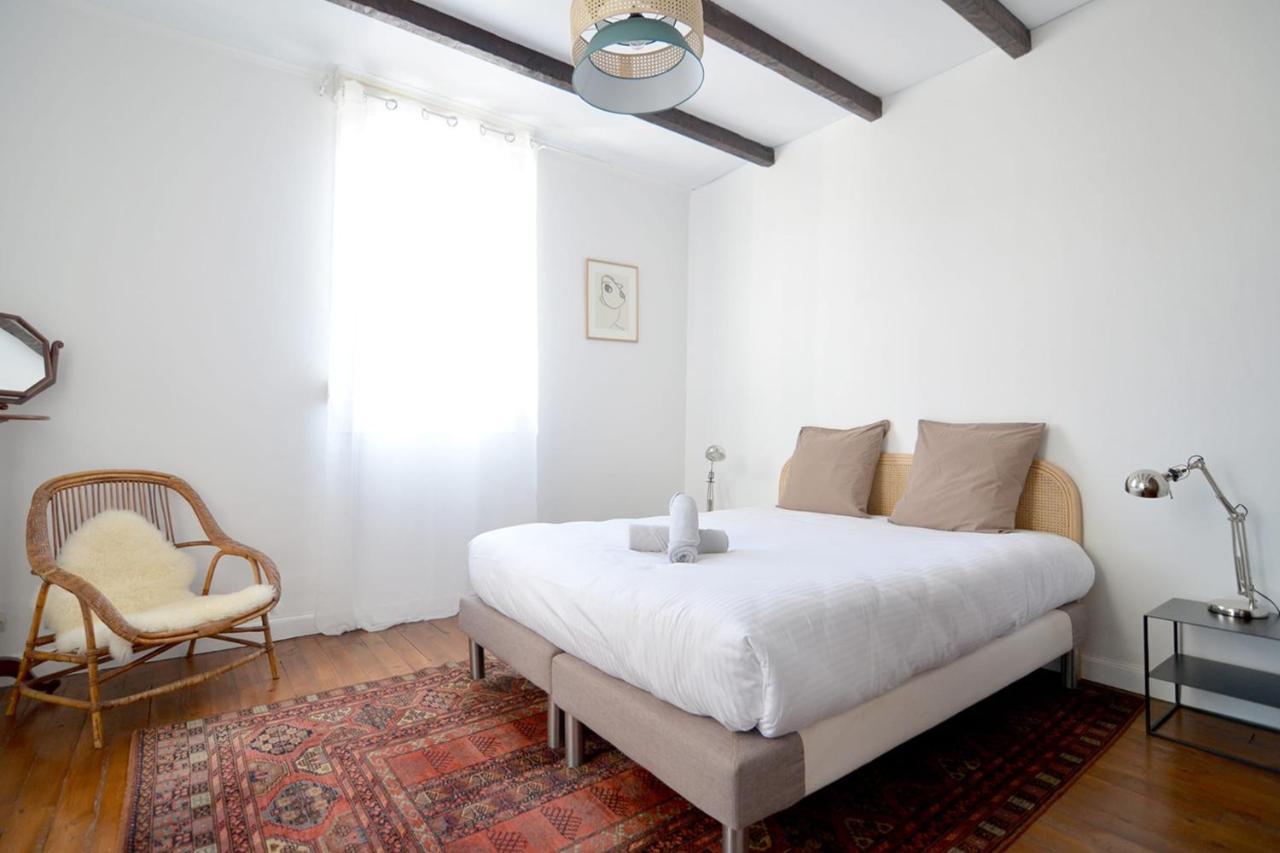 Gambetta Stylish 2 Bedrooms Apartment - Between Beach & Fresh Market Biarritz Exterior photo